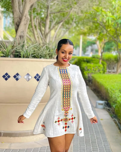 Short Ethiopian Dress
