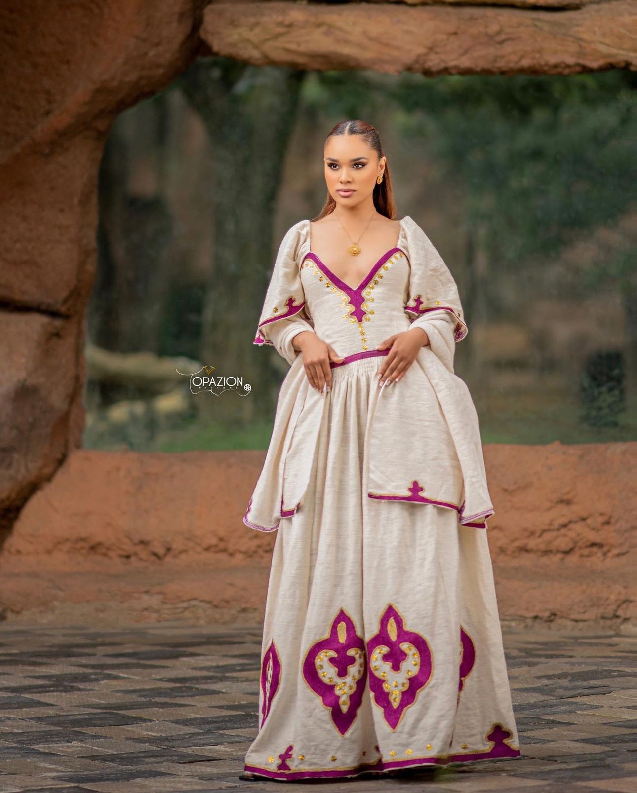 Luxurious Ethiopian Dress