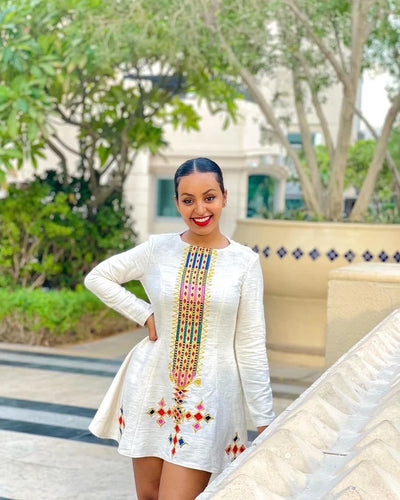 Short Ethiopian Dress