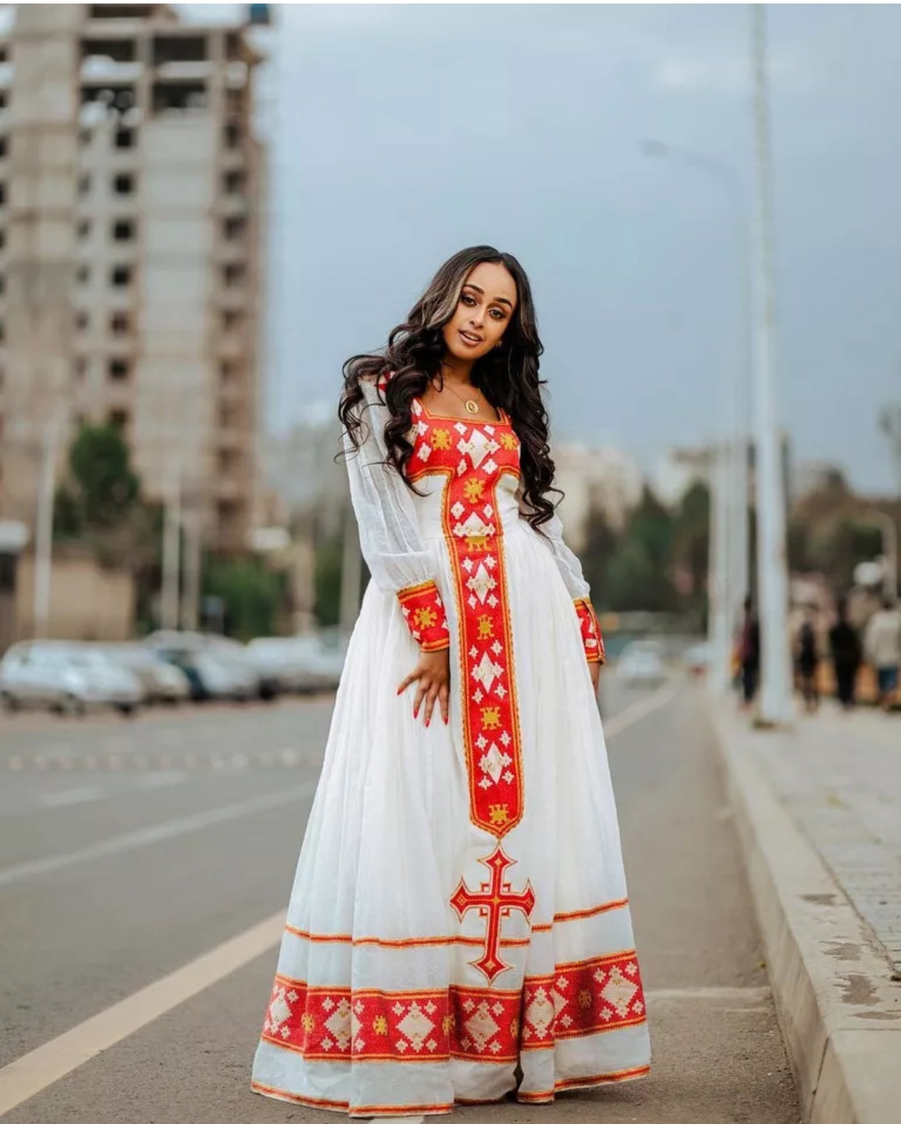 Red Cross Dress