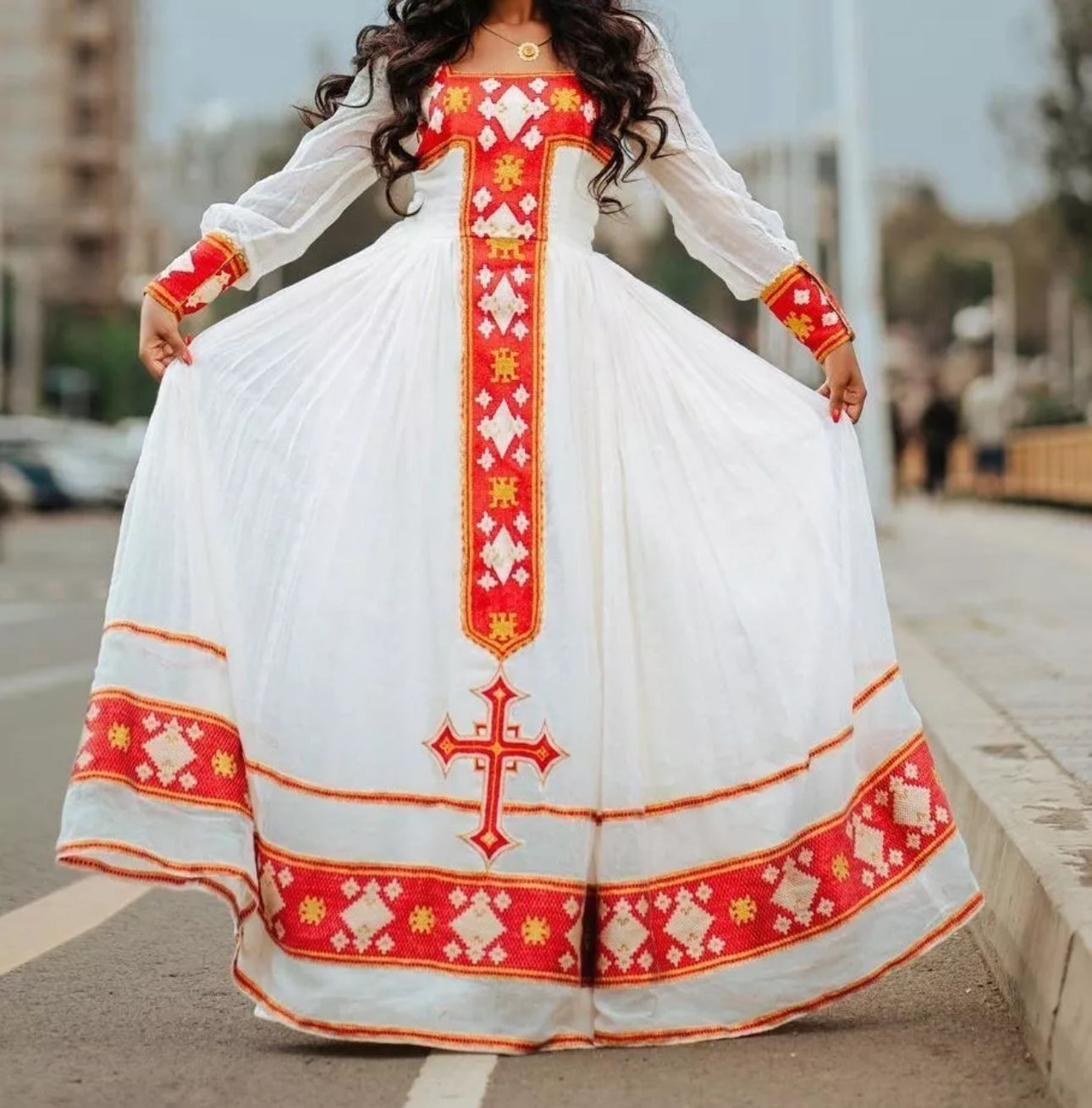 Red Cross Dress