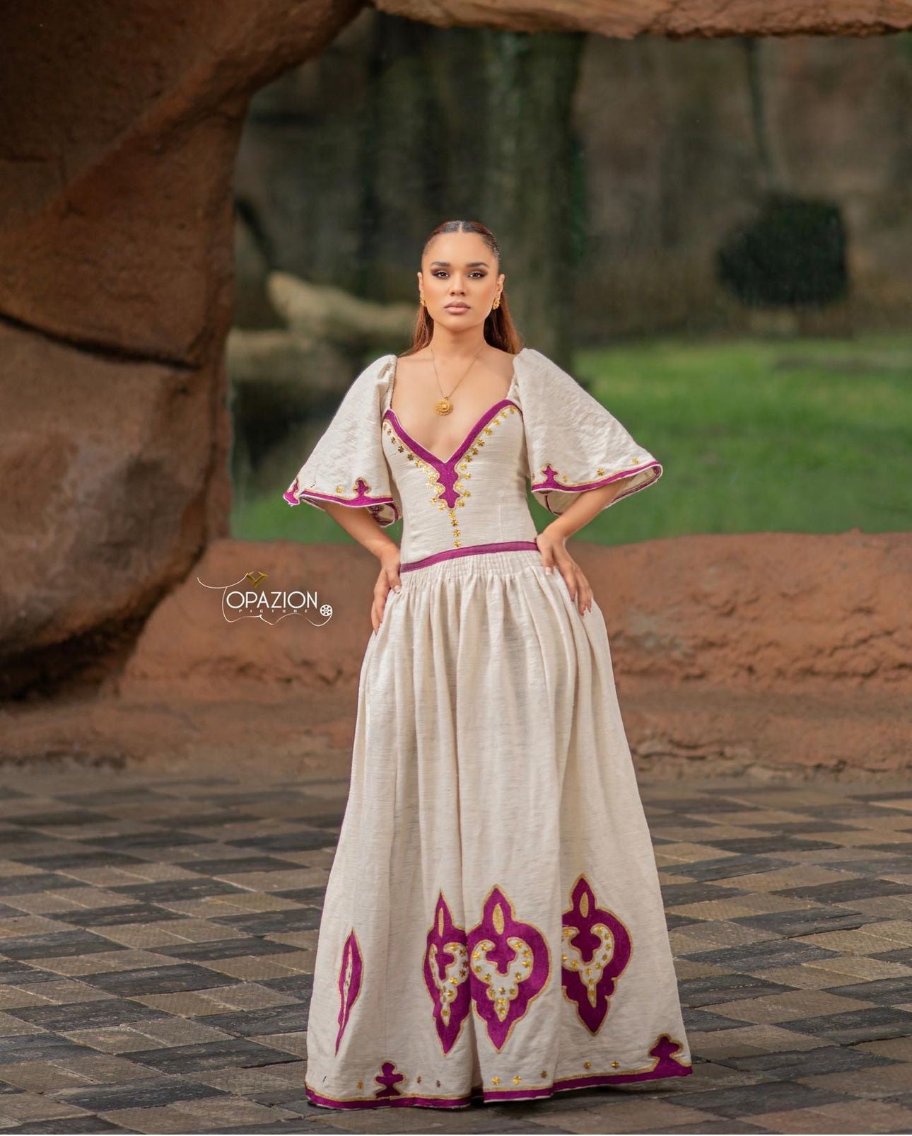 Luxurious Ethiopian Dress