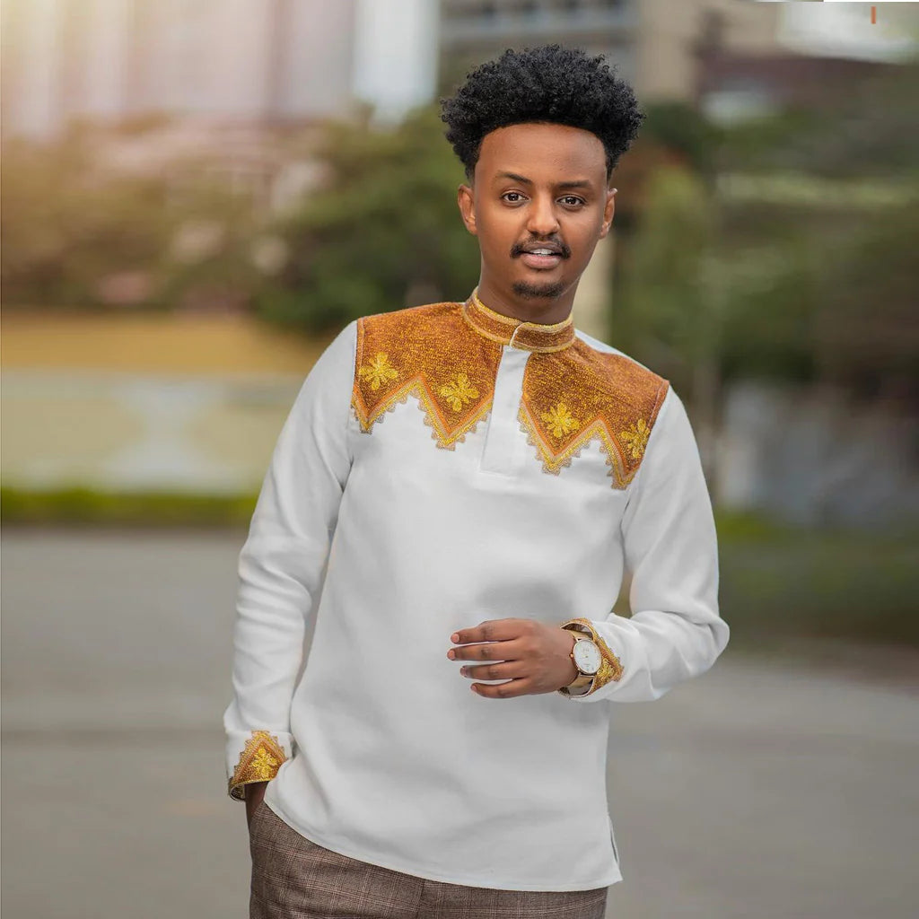 Yohannes Gold Shirt