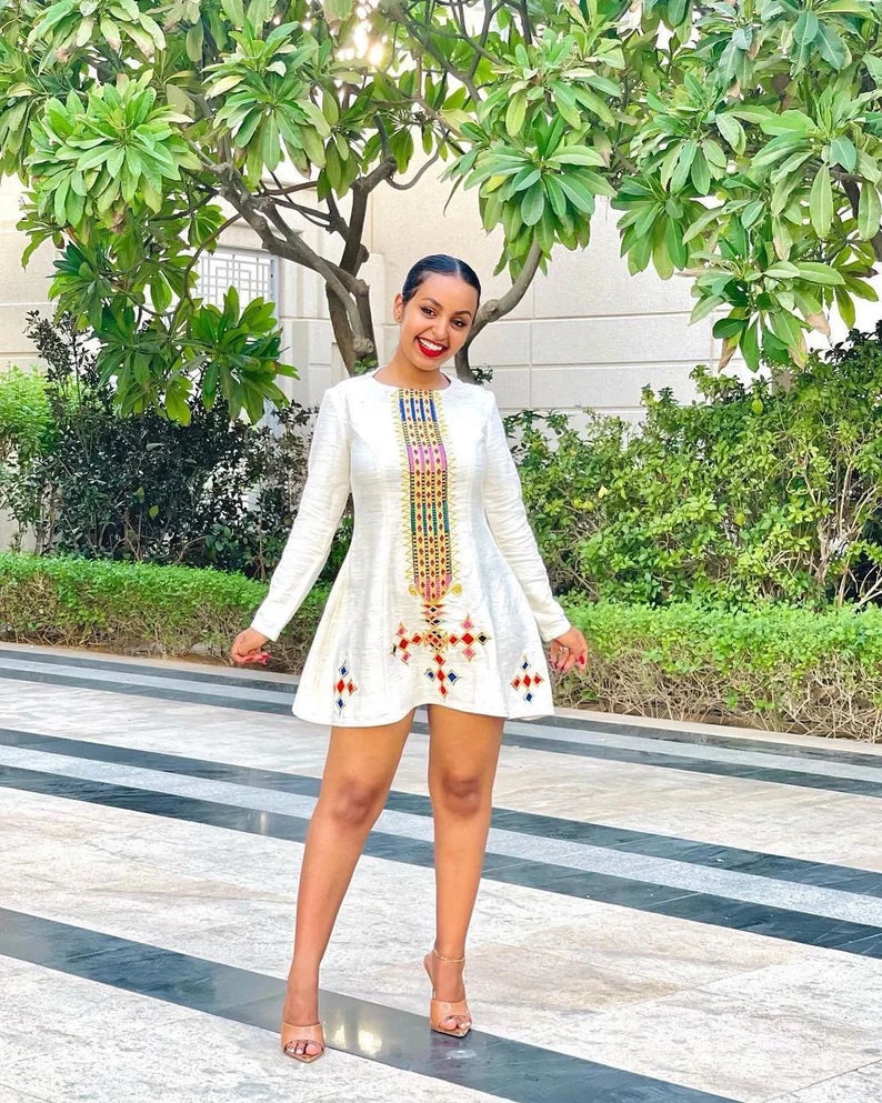 Short Ethiopian Dress